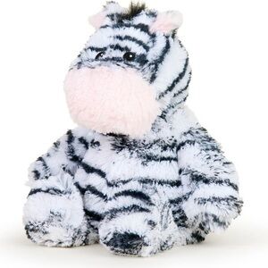 Warmies Zebra Microwavable Lavender Scented Weighted Stuffed Animal Plush 13"